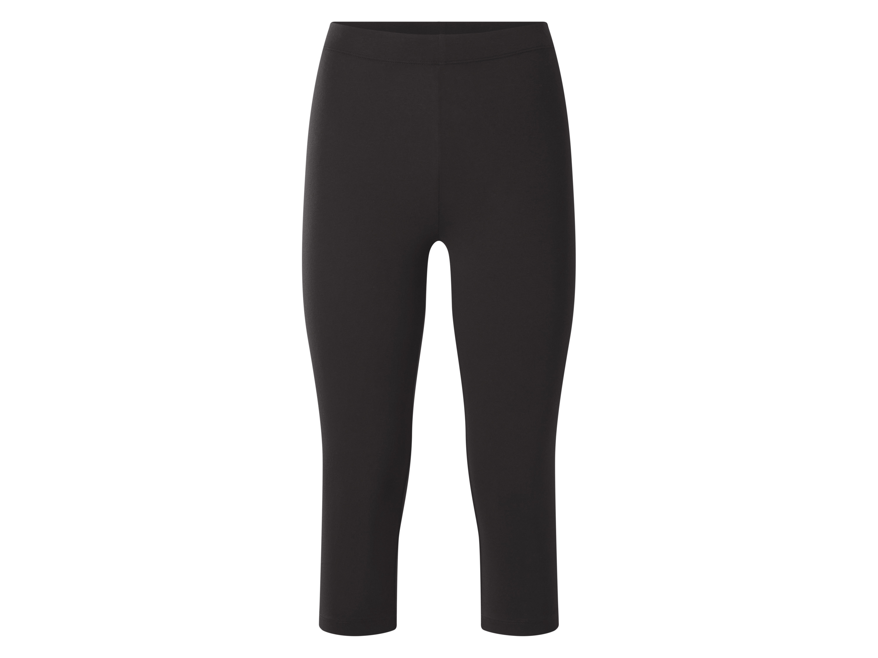 esmara® Dámske capri legíny (čierna, S (36/38))