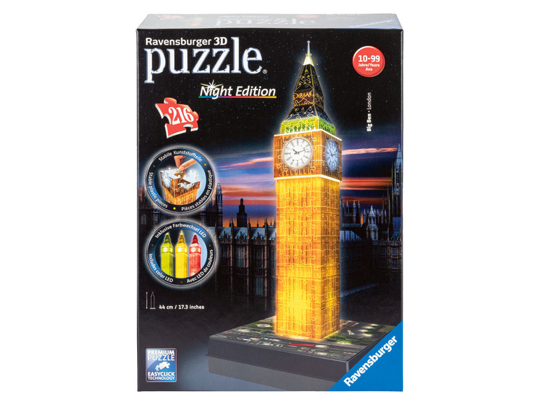 Prejsť na zobrazenie na celú obrazovku: Ravensburger 3D Puzzle LED stavba – obrázok 4