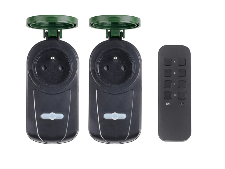 Prejsť na zobrazenie na celú obrazovku: PARKSIDE® Exteriérové rádiové zásuvky, 3-dielna súprava – obrázok 1
