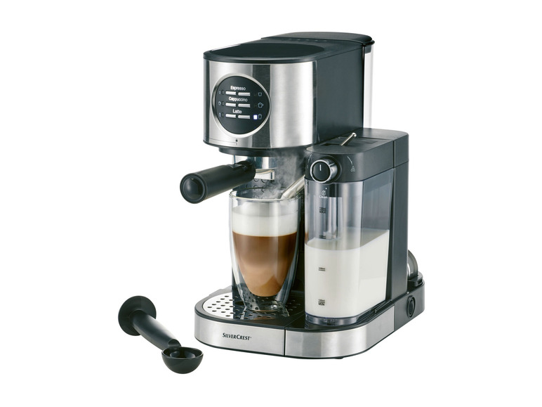 Prejsť na zobrazenie na celú obrazovku: SILVERCREST® KITCHEN TOOLS Kávovar s napeňovačom mlieka SEMM 1470 A2 – obrázok 3
