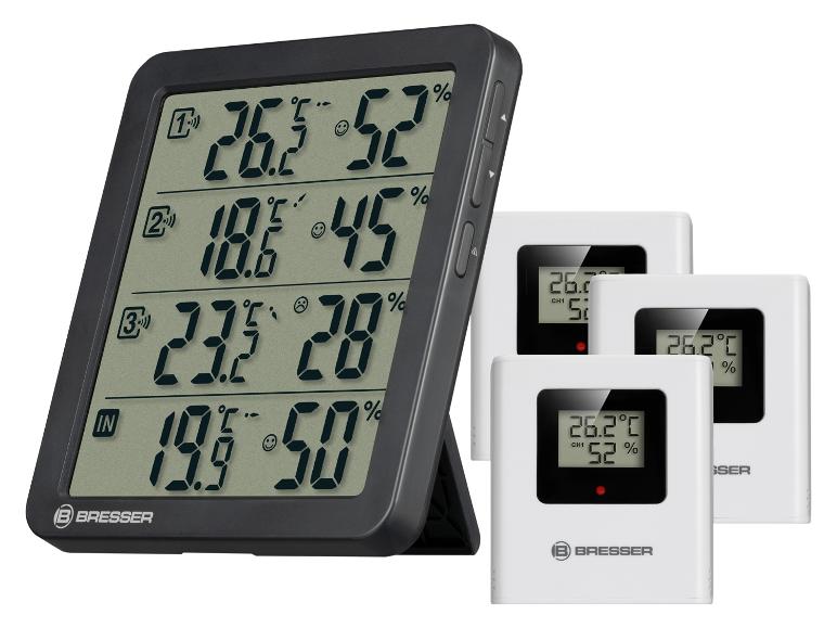 Bresser Teplomer s vlhkomerom Quadro