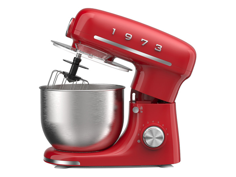 Prejsť na zobrazenie na celú obrazovku: SILVERCREST® KITCHEN TOOLS Kuchynský robot Retro 1973 rot SKML 600 A1, červený – obrázok 4