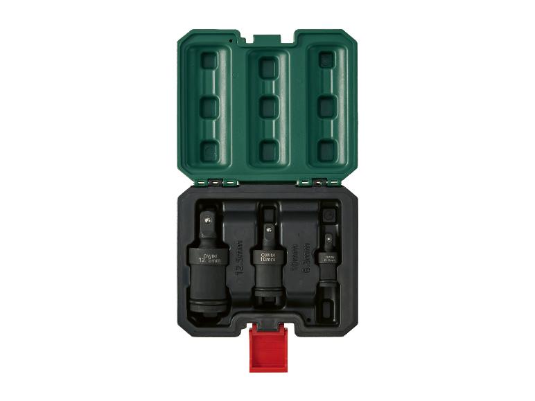 Parkside® Súprava rázových nástrčných kľúčov/Adaptér na rázový uťahovák/Súprava nárazových guľových kĺbov (súprava guľových kĺbov)
