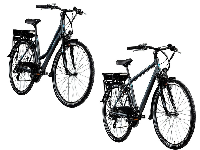 Prejsť na zobrazenie na celú obrazovku: Zündapp Elektrický trekingový bicykel 7.7 700c, 28", zelená – obrázok 1