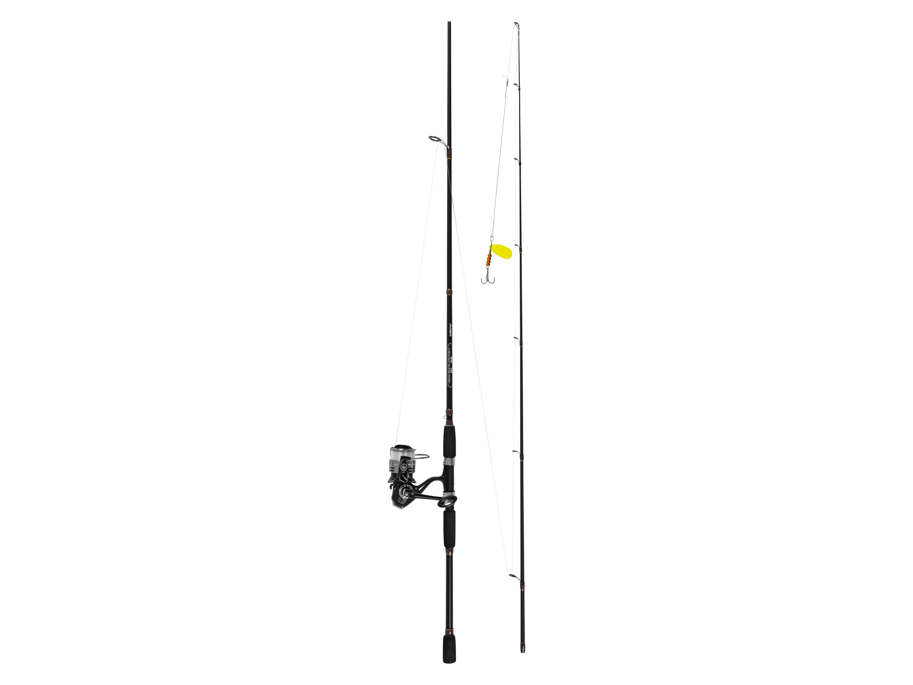 CRIVIT Rybárska súprava Premium (Spin 240-2-WG: 15 – 45 g)