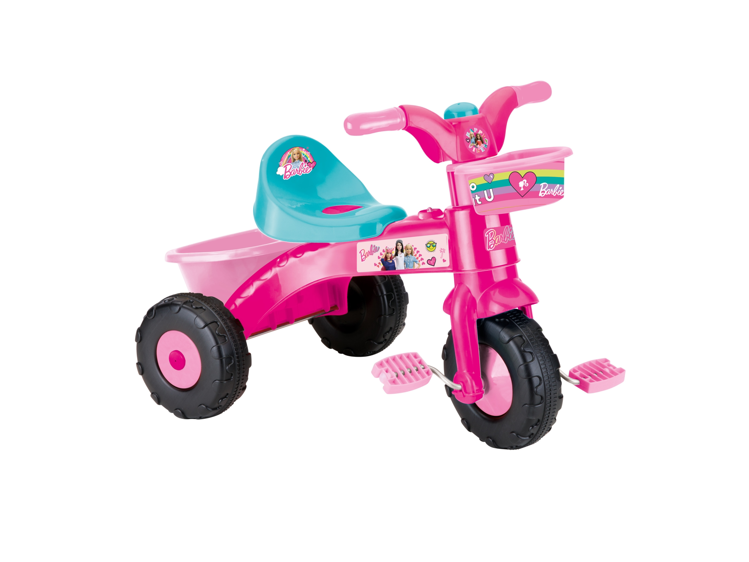 Trojkolka s klaksónom Hot Wheels/Barbie (Barbie)