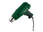 Tmavozelený teplovzdušný pištoľ Parkside.