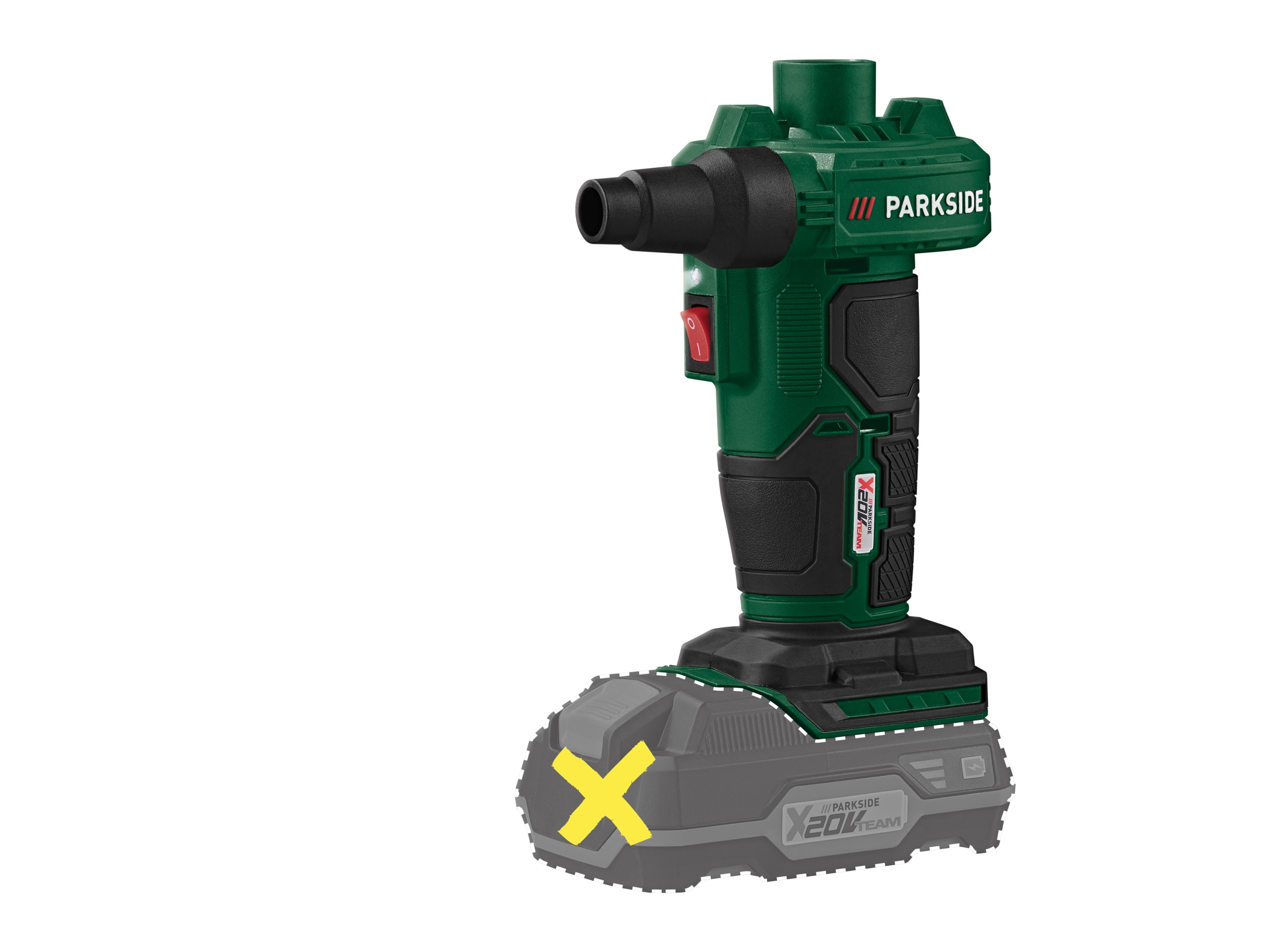 PARKSIDE® Aku pumpa PALP 20-Li B2/Aku kompresor PAK 20-Li B2 – bez akumulátora (aku pumpa)