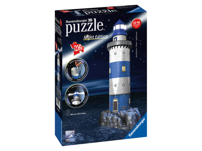 Prejsť na zobrazenie na celú obrazovku: Ravensburger 3D Puzzle LED stavba – obrázok 2