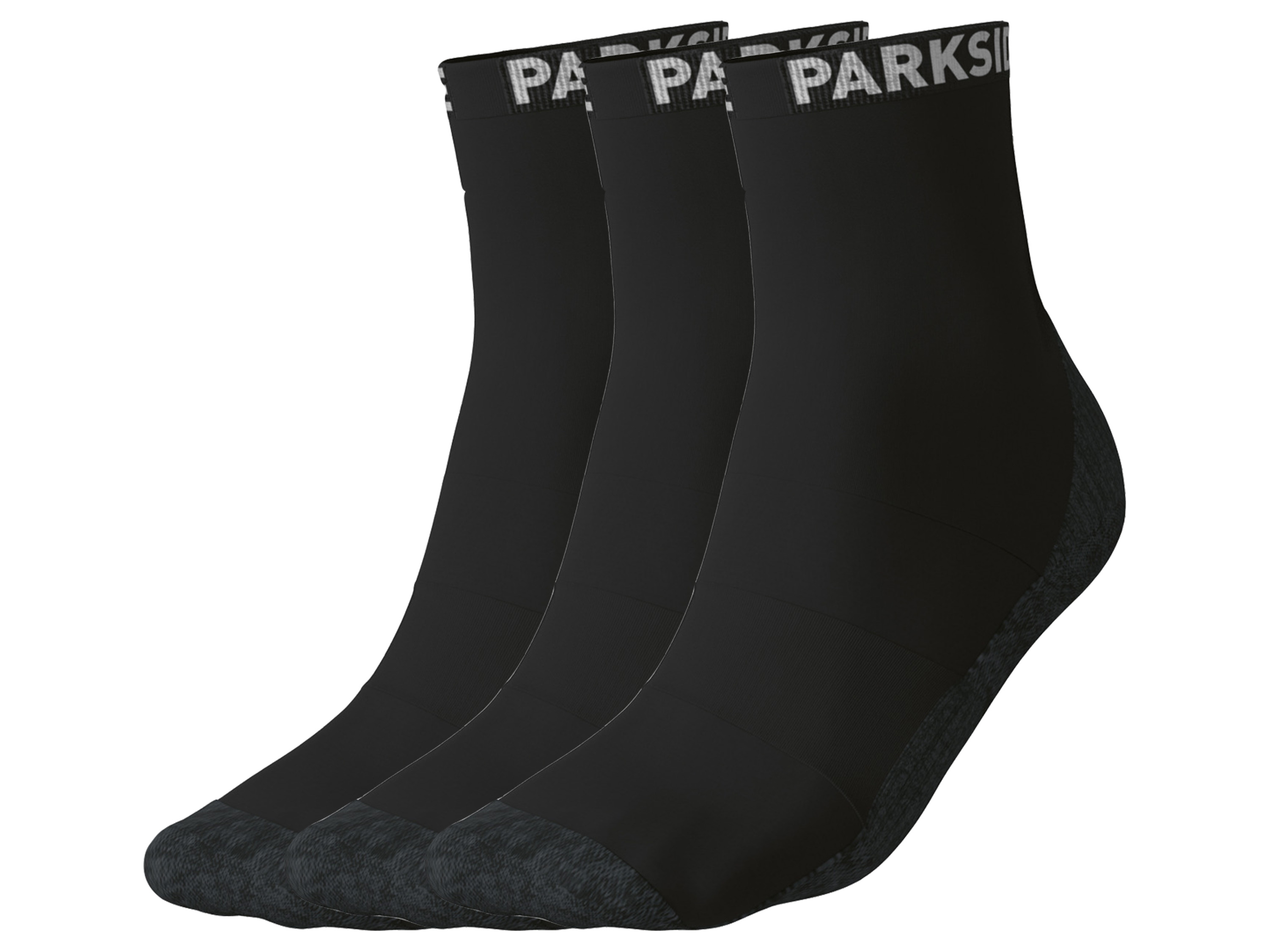 PARKSIDE® Pánske pracovné ponožky, 3 páry (antracitová, 39/42)