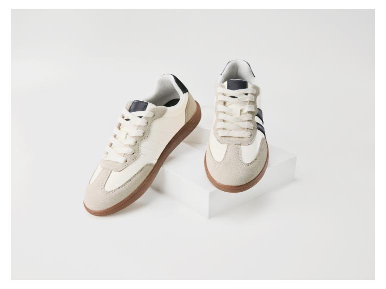 esmara® Dámske tenisky Premium (biela/sivá, 38)