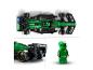Súprava LEGO Speed Champions s pretekárskym autom Aston Martin Aramco F1 a minifigúrkou jazdca.