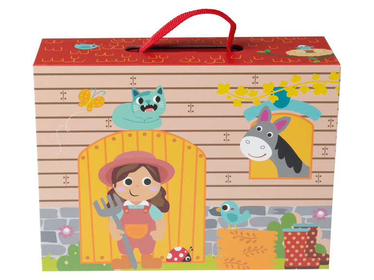 Prejsť na zobrazenie na celú obrazovku: Playtive Prenosný drevený kufrík na hranie – obrázok 3