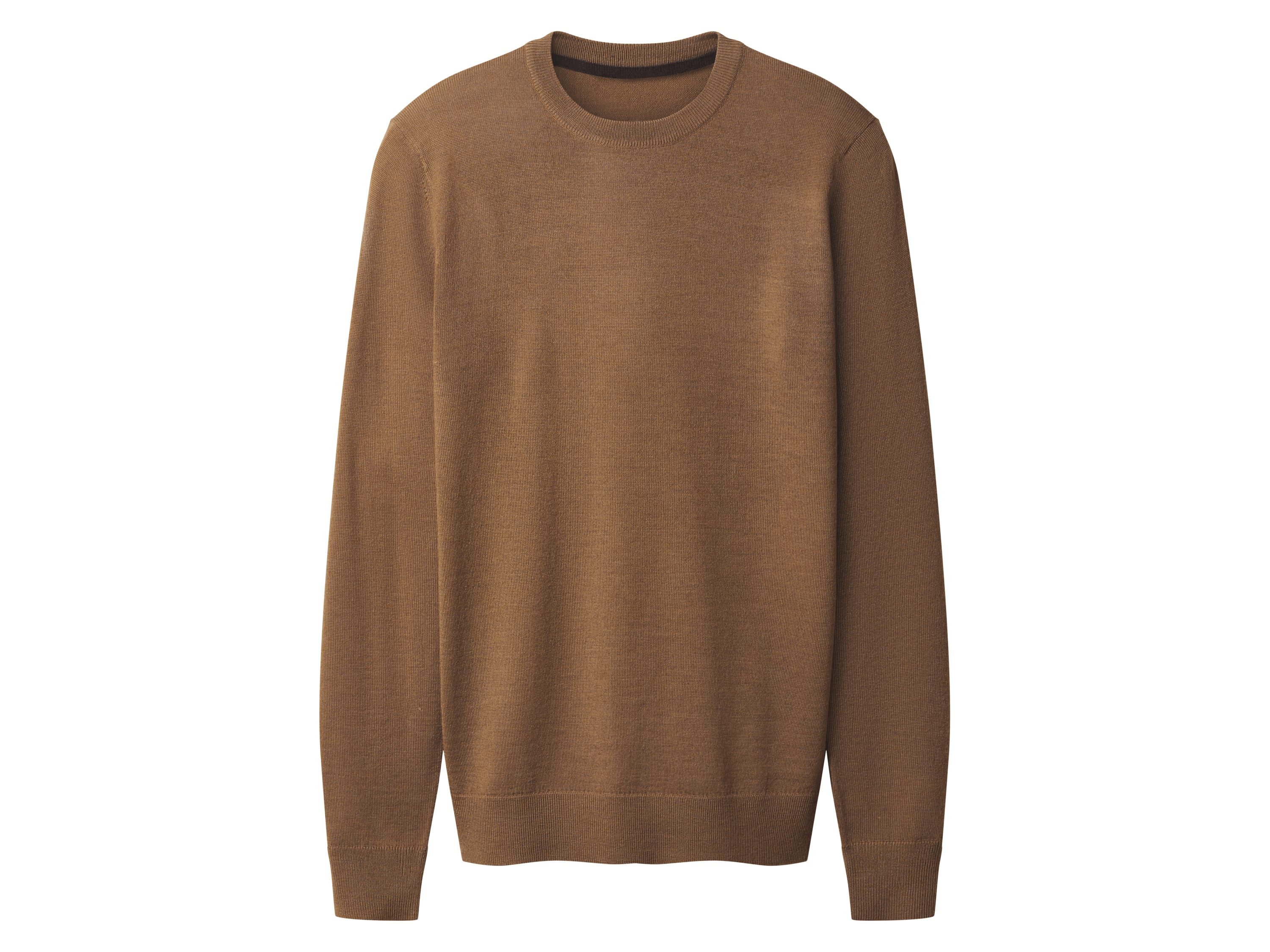 esmara Men Pánsky merino pulóver Premium (hnedá, XL (56/58))