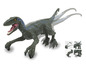 Hračka dinosaura Velociraptor s kolesami