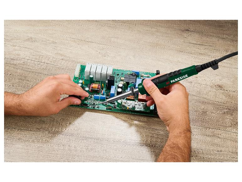 Parkside® Regulovateľná spájkovacia stanica PLS 48 D2 + Súprava náradia na jemnú mechaniku, 66-dielna