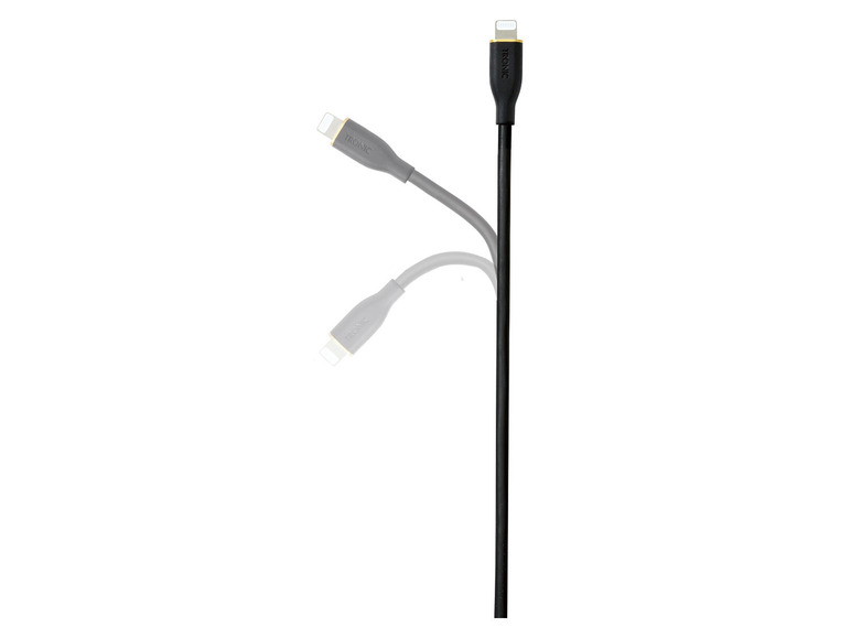 Prejsť na zobrazenie na celú obrazovku: TRONIC® Nabíjací a dátový kábel, USB-A/USB-C, Lightning, 1 m – obrázok 2