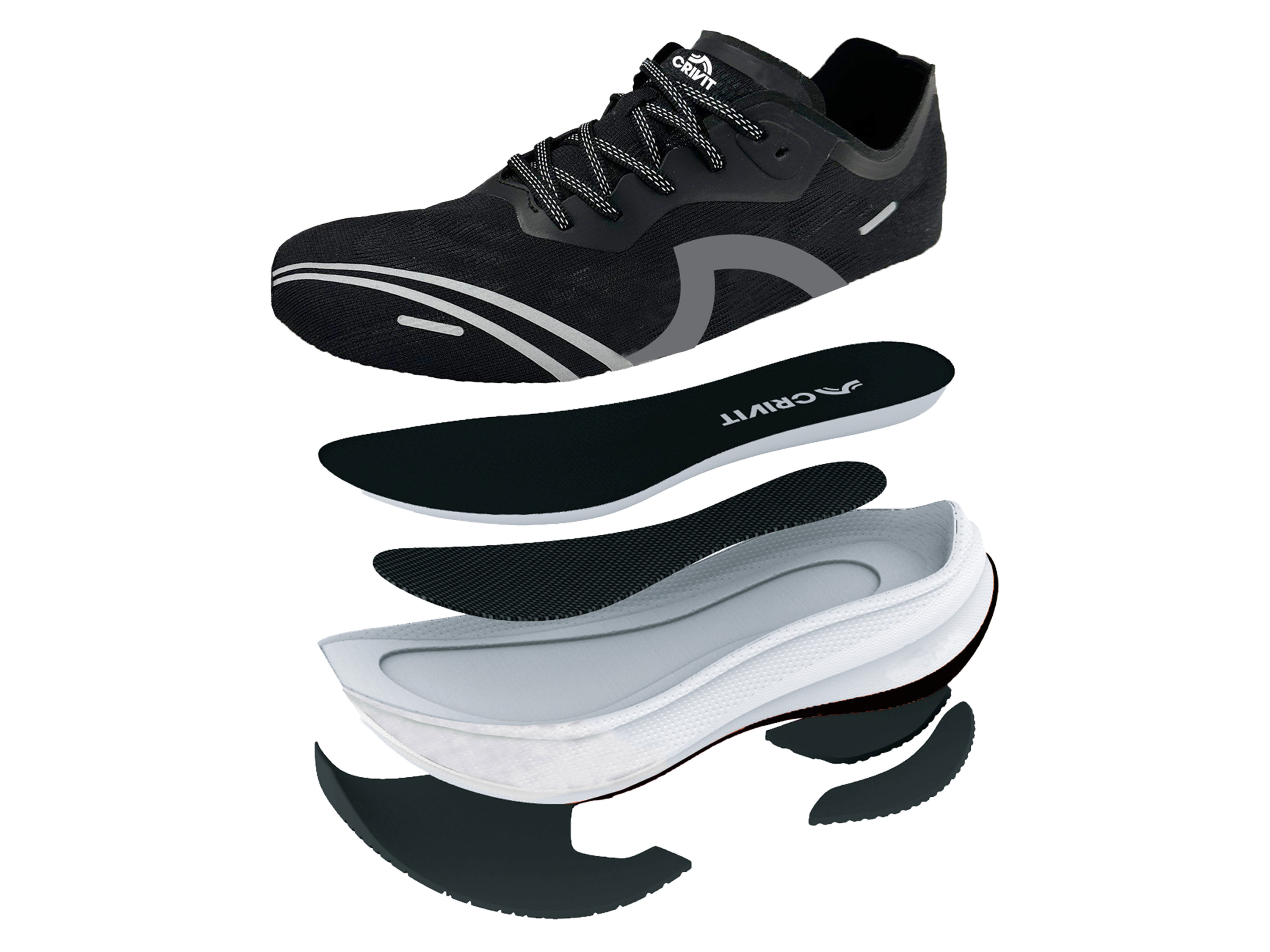 CRIVIT Pánska bežecká obuv CarbonLite 1.0 - 11