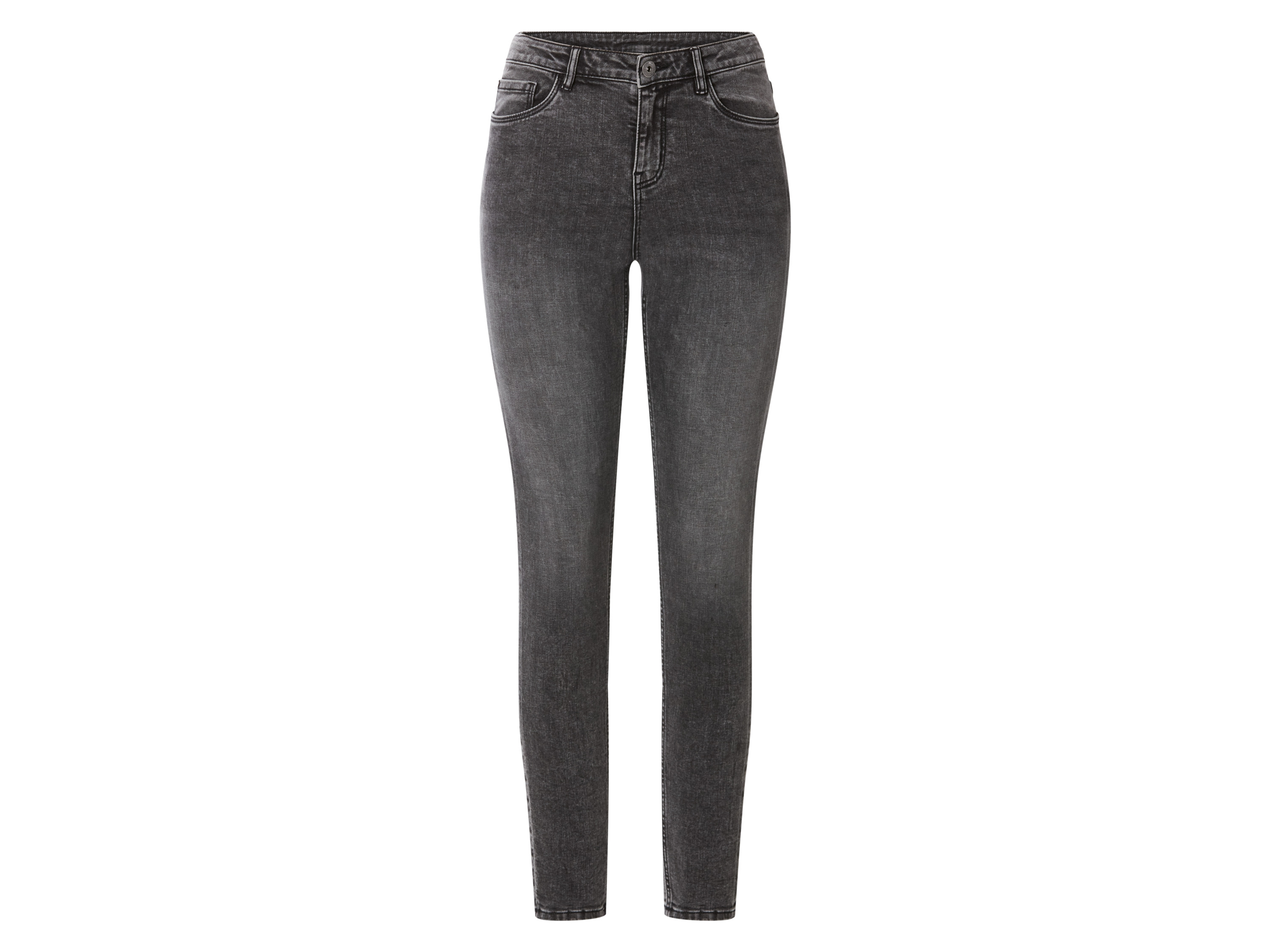 esmara® Dámske rifle „Super Skinny Fit" (sivá, 36/34)