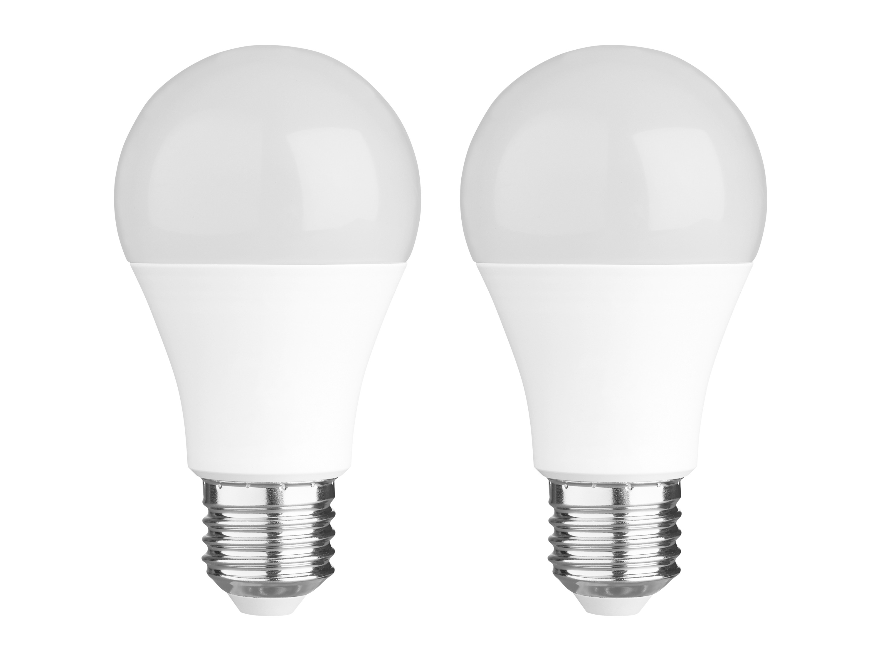 LIVARNO home LED žiarovky (7,3 W E27 hruška, 2 kusy, mliečna)