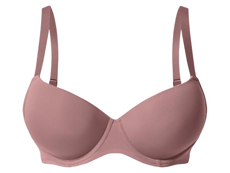 esmara® Dámska vystužená podprsenka Xxl, 2 kusy (ružová/tmavoružová, 90C)