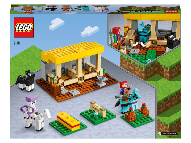 Prejsť na zobrazenie na celú obrazovku: Lego Minecraft 21165 Včelia farma/21171 Konská stajňa/21178 Líščí domček/21179 Hubový domček – obrázok 8