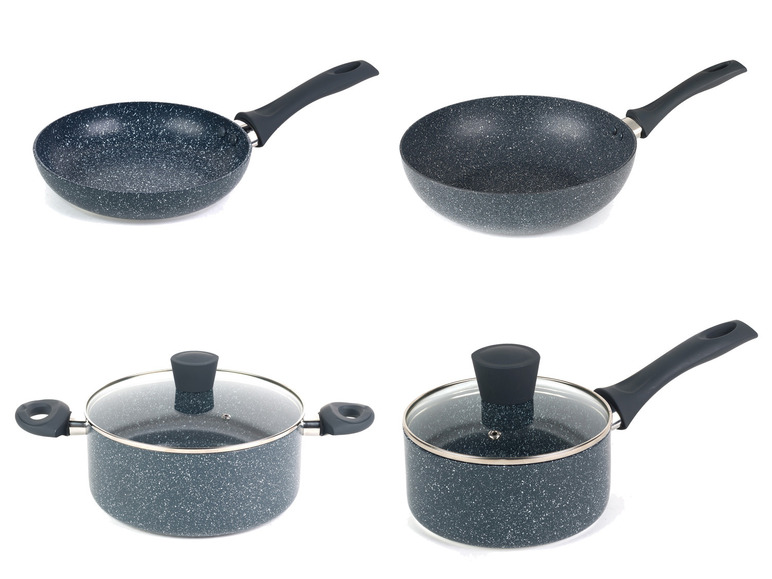 Russell Hobbs Hliníkový hrniec/panvica/kastról Nightfall Blue Marble