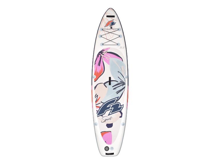 Nafukovací paddleboard F2 Sport, kvetinový vzor.