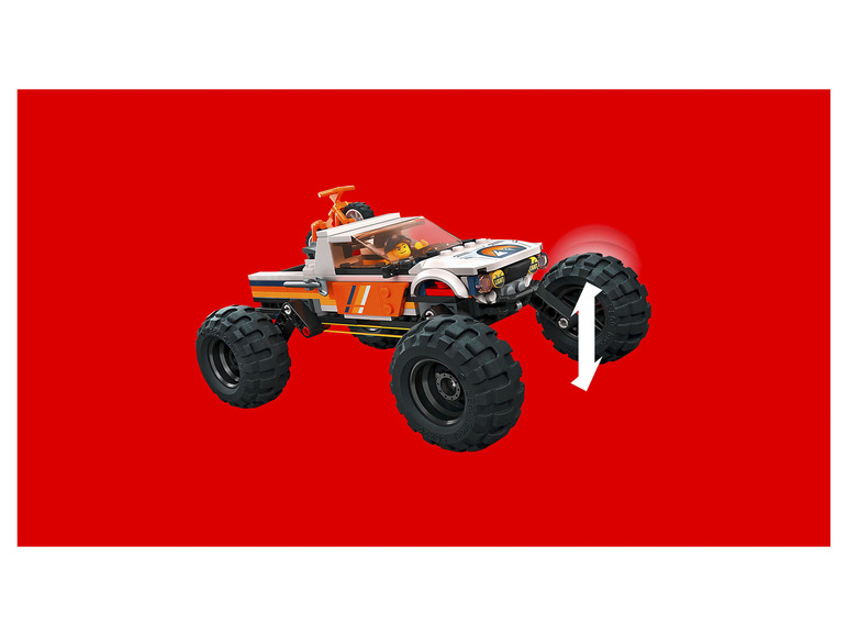 Prejsť na zobrazenie na celú obrazovku: LEGO® City 60387 Dobrodružstvá s terénnym autom 4 x 4 – obrázok 7