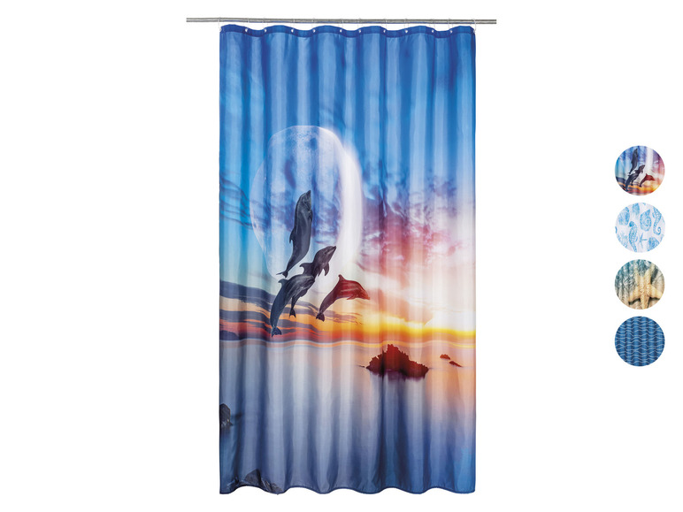 Prejsť na zobrazenie na celú obrazovku: LIVARNO home Záves do sprchy, 180 x 200 cm – obrázok 1