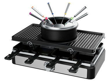 SILVERCREST® Kombinovaný gril na fondue a raclette