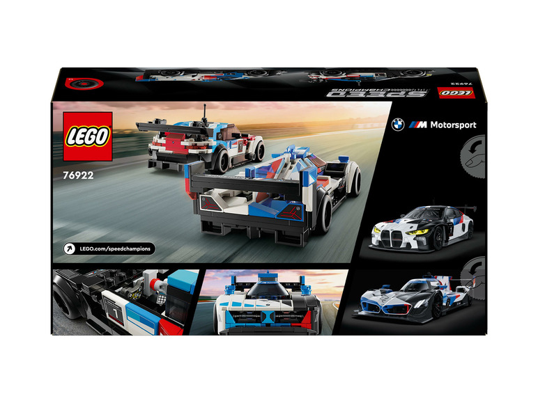 LEGO Speed Champions sada so 2 BMW pretekárskymi autami.
