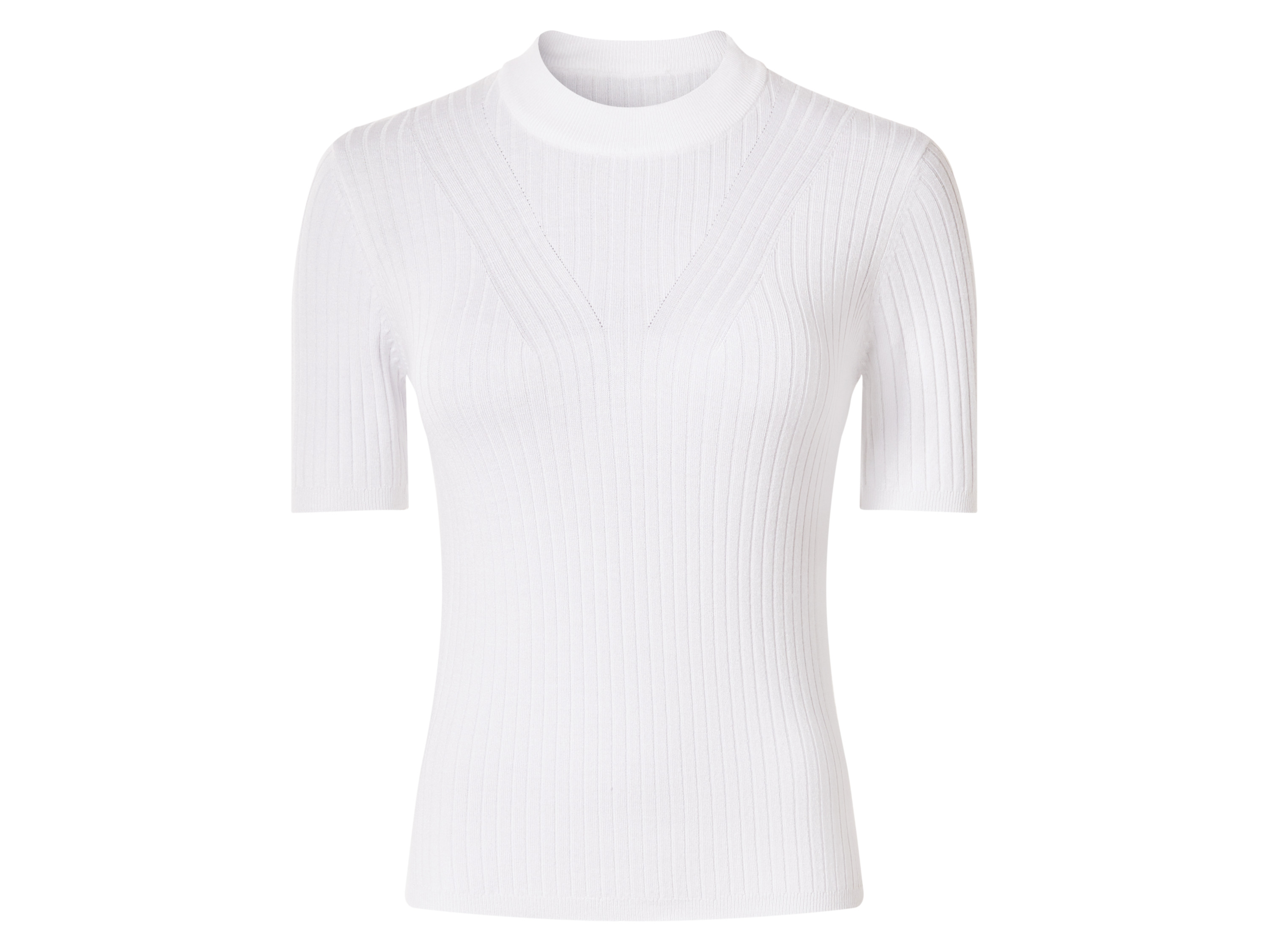 esmara® Dámsky pulóver z jemného úpletu (biela, XS (32/34))