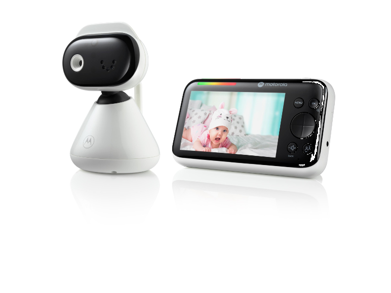 Motorola baby monitor s kamerou a displejom.