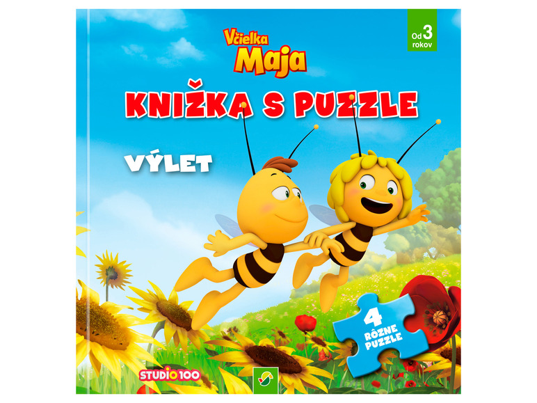 E-shop Detská knižka s puzzle (Včielka Maja)
