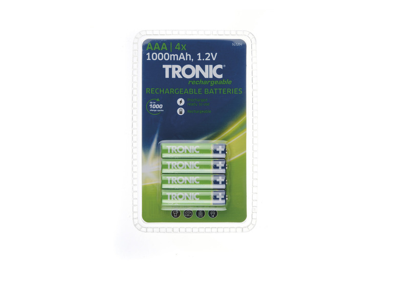 Prejsť na zobrazenie na celú obrazovku: TRONIC® Nabíjateľné batérie, 4 kusy – obrázok 2