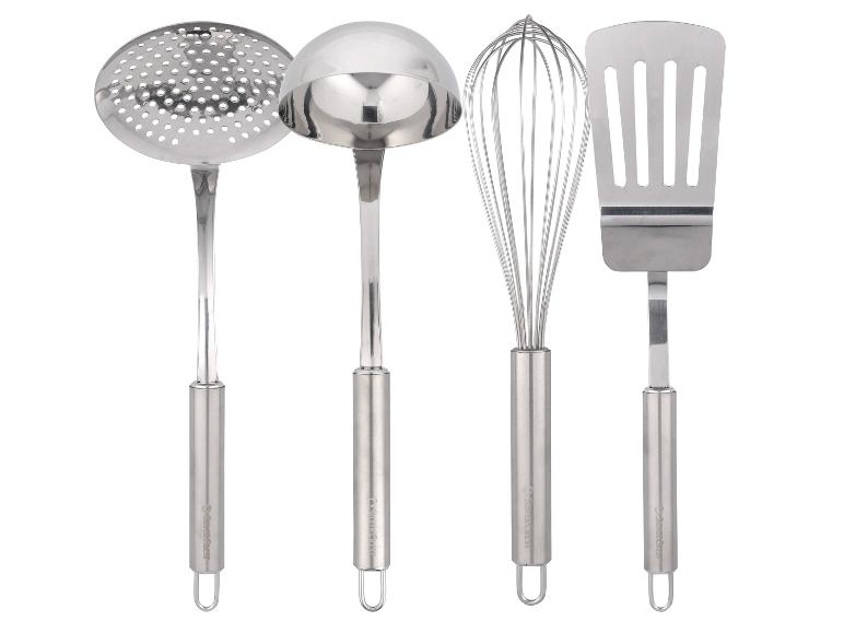 SILVERCREST® Súprava kuchynských pomôcok Premium, 4-dielna