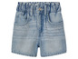 Svetlo modré denimové šortky s gumičkou.