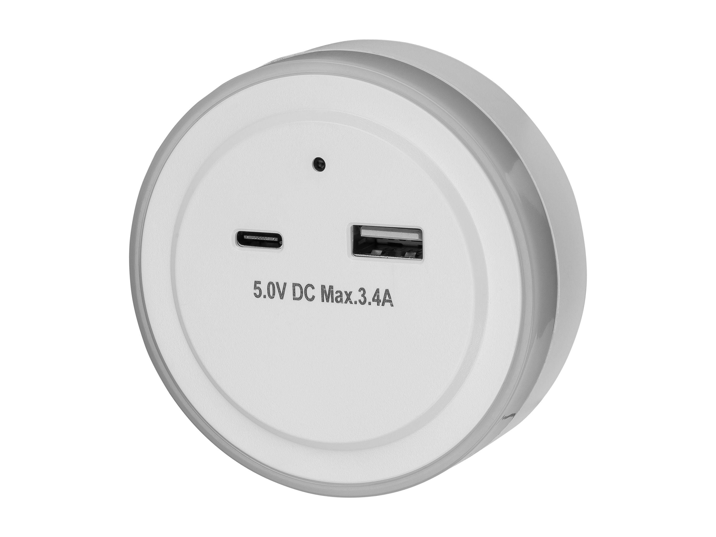 LIVARNO home Nočné LED svietidlo (so senzorom svetla a portom USB)