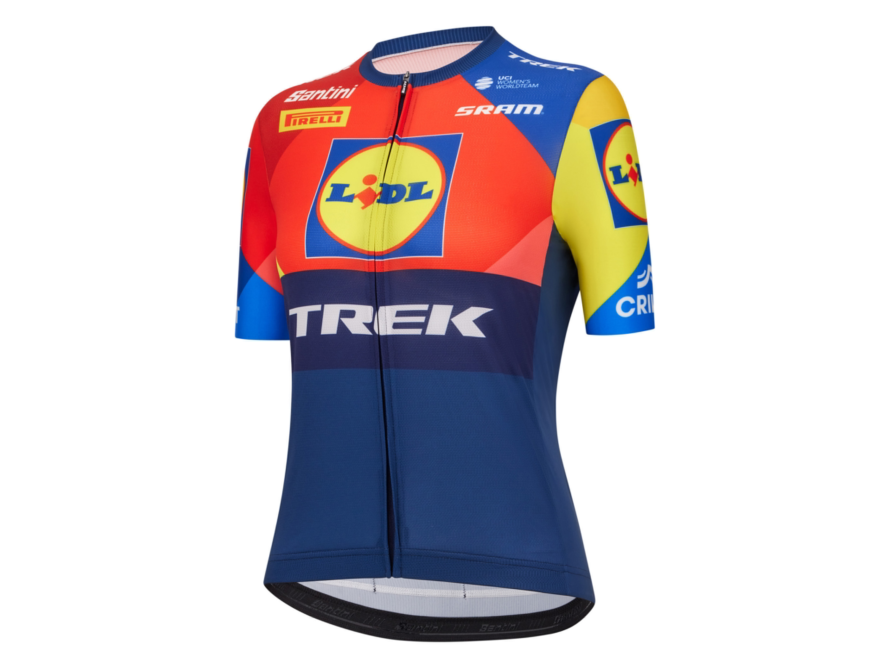 Santini Dámsky cyklistický dres Lidl Trek Team  (L)