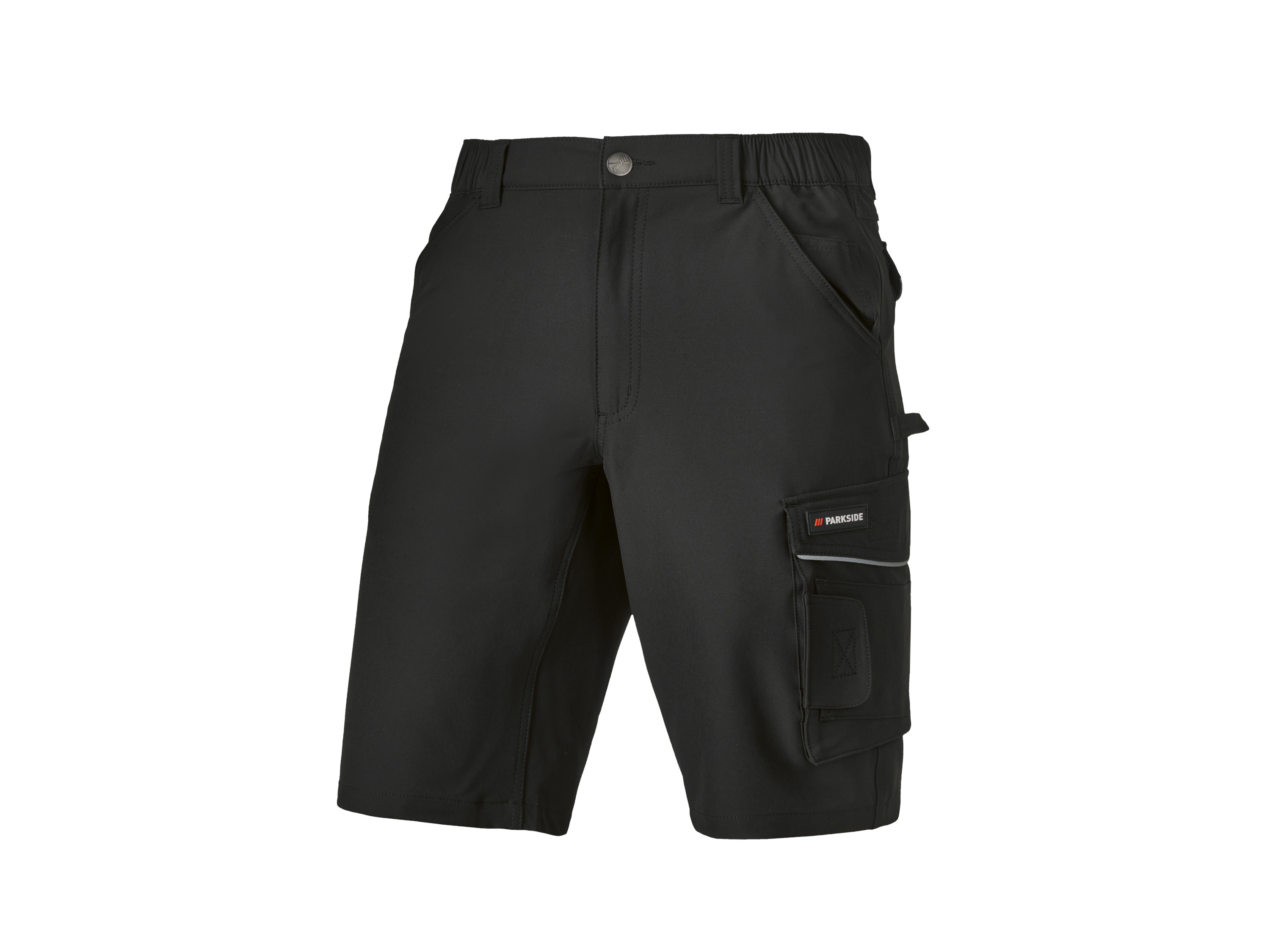 PARKSIDE® Pánske strečové pracovné šortky (čierna, 58)