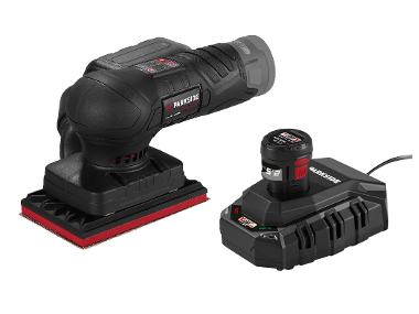 PARKSIDE PERFORMANCE® Aku vibračná brúska 12 V PASSP 12-Li A1 + Akumulátor 12 V/2,5 Ah PAPK 12 2.5 B1 + Nabíjačka 6 A PLGK 12 6.0 B1