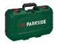 Zelená Parkside krabička na náradie.