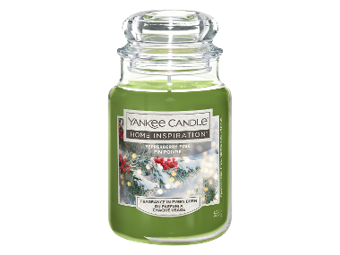 YANKEE CANDLE Vonná sviečka Pepperberry Pine | Sklo 538g