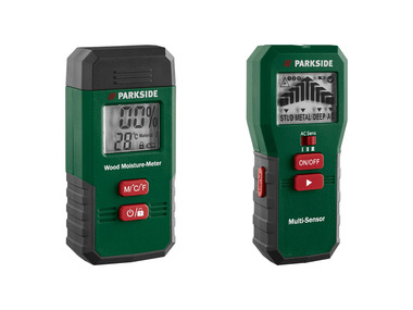 PARKSIDE® Multifunkčný detektor/Merač vlhkosti PMSHM2 A3