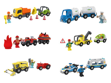 Playtive Tematické vozidlá, s magnetickými spojkami