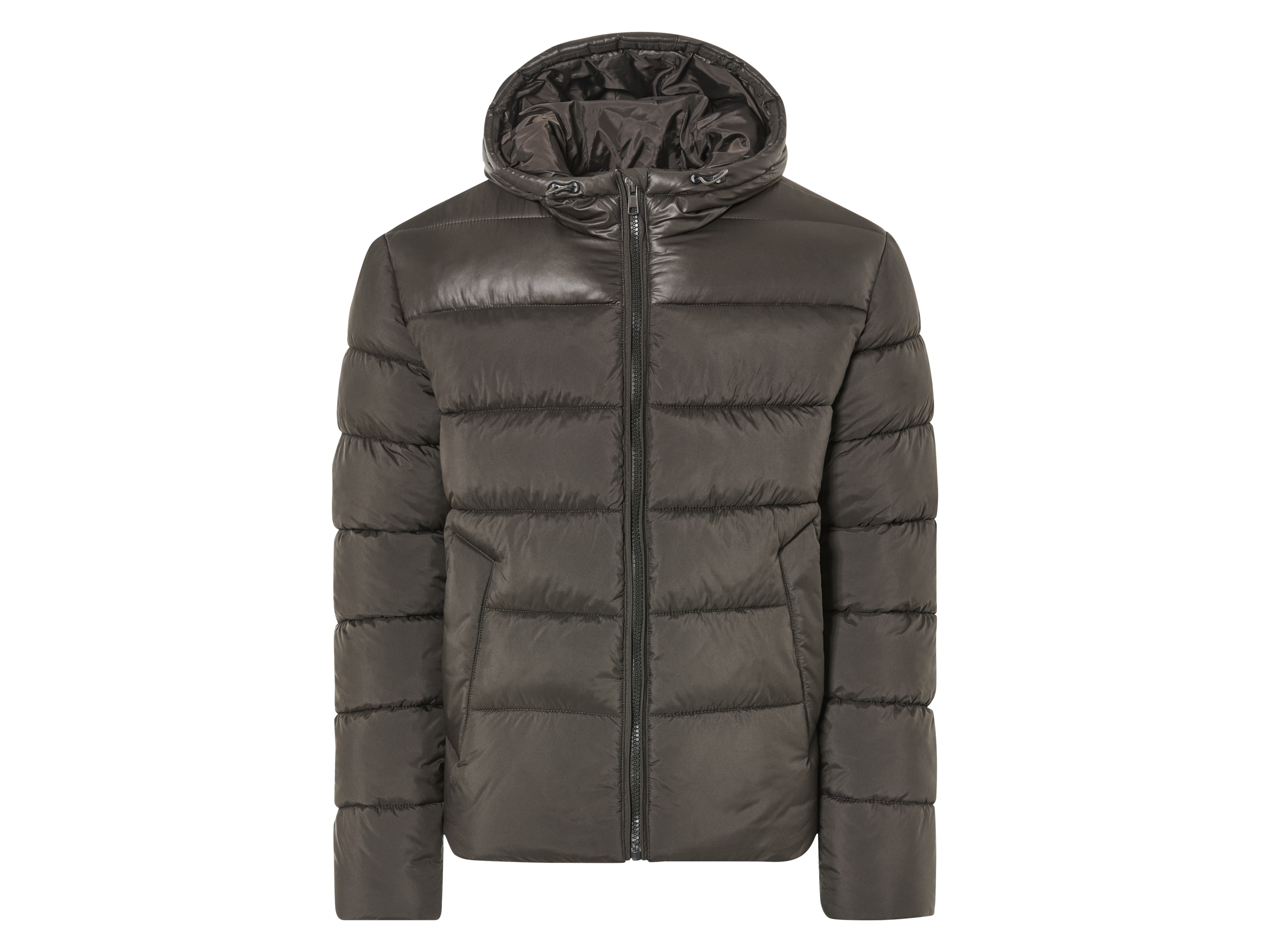 LIVERGY® Pánska prešívaná termo bunda (XL (56/58), hnedá)