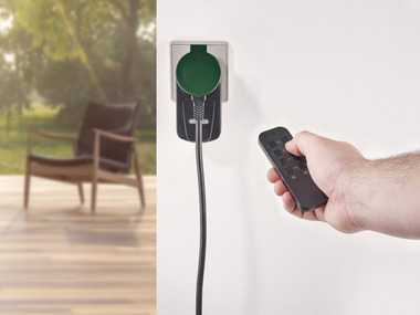 PARKSIDE® Exteriérové rádiové zásuvky, 3-dielna súprava