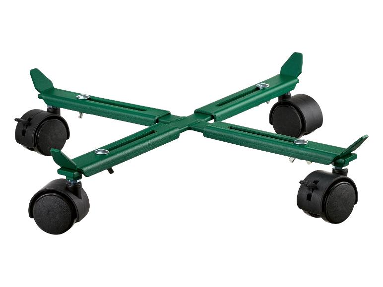 Parkside® Teleskopický vozík pod črepník, 100 kg (zelená)
