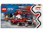 Sada LEGO City F1 Pit Stop & Pit Crew s autom Ferrari.